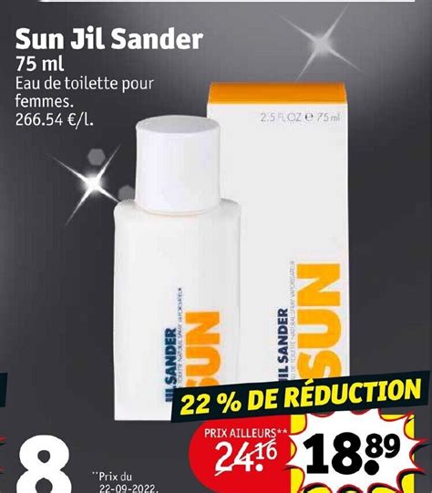 sun jil sander kruidvat